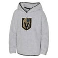 thumbnail image 2 of Girls Youth Heather Gray Vegas Golden Knights Ultimate Teddy Fleece Pullover Hoodie, 2 of 3