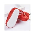 thumbnail image 3 of Newborn Infants Baby Girls Soft Crib Shoes Moccasin Prewalker Sole Princess Shoes, 3 of 4