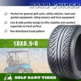 thumbnail image 2 of 18X8.5-8 Golf Cart ATV Tire 4 Ply 18x8.5x8-14039 …, 2 of 11