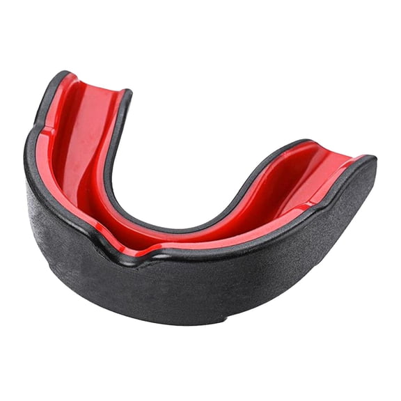 Mouth Guard Martial Sports Mouthguard Protection Gum Nuevo Negro + rojo Sunnimix protector bucal deportes