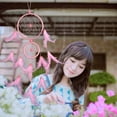 thumbnail image 3 of Wind Powe Light Wind Chime String Outdoor Solar Lighted Wind Chimes Catcher Decoration Room Feathers Hanging Dream Wall Handmade Home For Car Home, 3 of 4