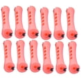 thumbnail image 1 of Vogacara Paquete de 48 rizadores de pelo para peluquería, estilo tonto, para pelo corto y medio Cuidado del cabello 6 concha rosa 12 piezas Vogacara CE011428-08B, 1 of 6