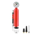 thumbnail image 2 of Guczhu Air Pump with Pressure Gauge, Hand Pump with Needle for Basketball, Inflation Pump for Soccer Football Balls, Red, 2 of 8