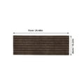 thumbnail image 2 of Raindrops 2Pcs Easy Install Non Slip Stair Runner Pads Coffee Polyester Stair Mats for Home, 2 of 6