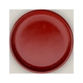 thumbnail image 3 of Round | Chili Red Ceramic Plant Saucer | High Fired Ecofriendly Clay - Sizes 8"-24" - FREE SHIPPING (11.5"W, ChiliRed), 3 of 11