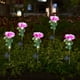 thumbnail image 1 of Decoraciones navideñas, adornos navideños, regalos navideños, decoración de temporada, luces solares de suelo con rosas de simulación, impermeables para exteriores, para jardín, césped, luz LED de reg, 1 of 9