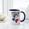 thumbnail image 4 of CafePress - Bull Skull Born Texas - 11 oz Ceramic Mug - Novelty Coffee Tea Cup, 4 of 4