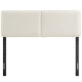 thumbnail image 3 of Headboard, Queen Size, Cream Off White, Fabric, French Bedroom, Modern Contemporary HB36845, 3 of 8