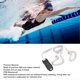thumbnail image 2 of IPX8 Waterproof MP3 Player, Rechargeable, USB 2.0, with Waterproof Headphones, for Swimming, Diving, Running, Black, 8GB, 2 of 4