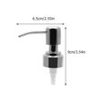 thumbnail image 2 of 6 Pcs Pompes de Distributeur de Bouteilles de Lotion en Acier Inoxydable, Pompes de Bouteilles de Remplacement, 2 of 7