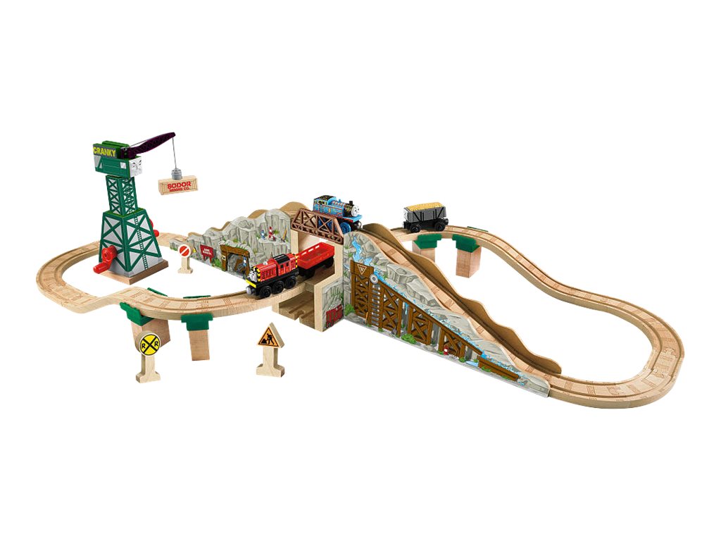 thomas and friends gold mine mountain set