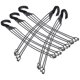 thumbnail image 3 of 5pcs Plastic Hanging Basket Hooks Hanging Planter Holder Flower Pot Hangers for Outside, 3 of 4