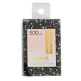 thumbnail image 2 of (4 pack) Scunci Elastic Hair Polybands In Acetate Box, Black/White, 500-Pieces, 2 of 5