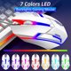 thumbnail image 4 of Combo de Teclado y Mouse para Juegos con Cable, Teclado Mecánico para Juegos con Retroiluminación RGB y Teclas Multimedia, Teclas Anti-ghosting, Teclas Resistentes a Derrames para Windows, PC, Jugado, 4 of 8