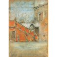 thumbnail image 3 of Whistler, James McNeill 11x14 Black Modern Framed Museum Art Print Titled - The Staircase Note In Red 1880, 3 of 5