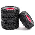 thumbnail image 2 of Car Tires with Wheel Rims Replacement for 110 -4 Axial SCX10 90046 90047 CC10Car, 2 of 6