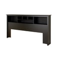 thumbnail image 2 of Prepac Sonoma Black King Storage Headboard, 2 of 6