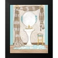 thumbnail image 2 of Laurencon 20x24 Black Modern Framed Museum Art Print Titled - Bathroom Elegance II, 2 of 5