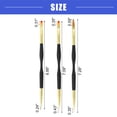 thumbnail image 4 of Vocoste 3 Pcs Double-Ended Nail Art Brush Gel Polish Nail Art Pen Tools for DIY Manicure, 4 of 7