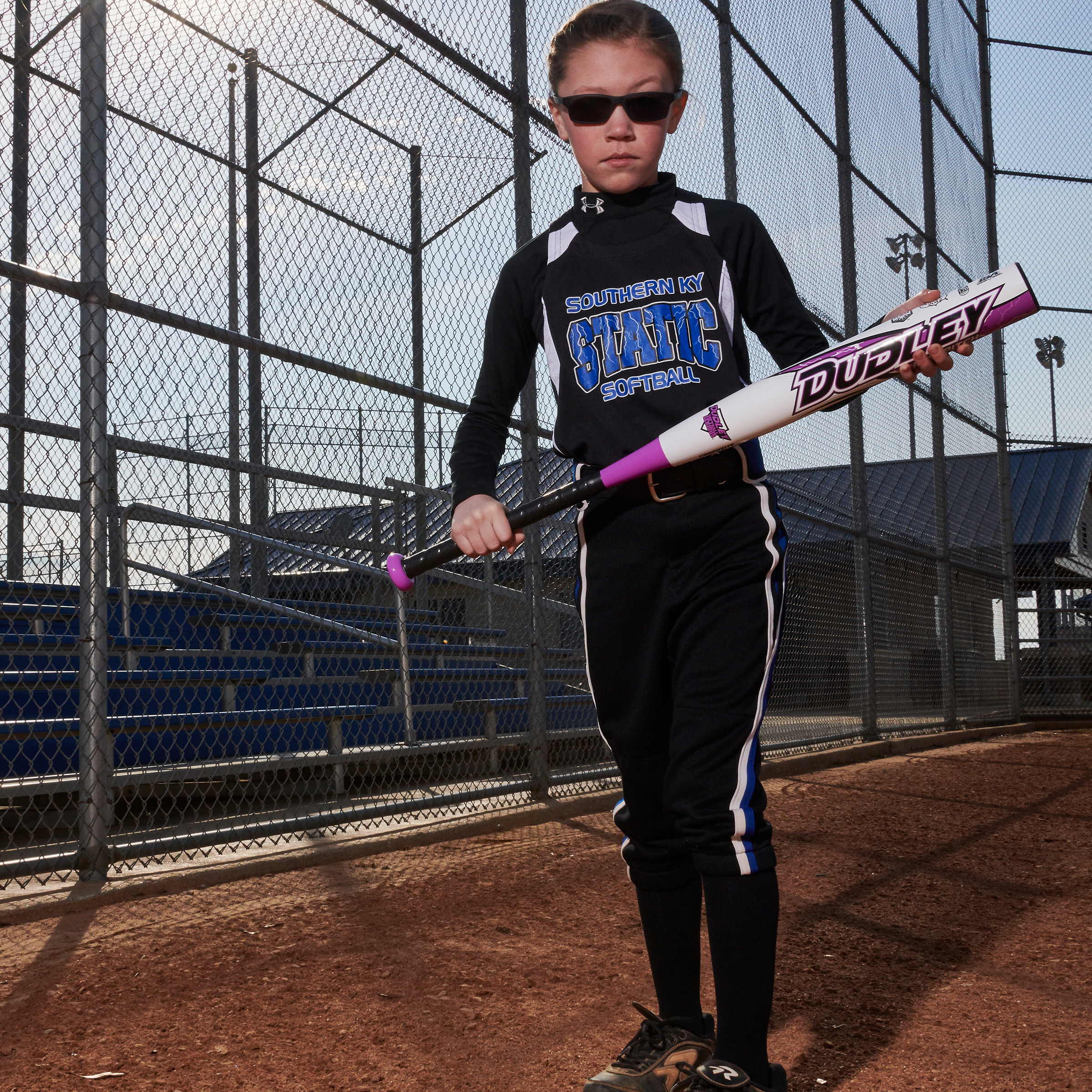 Dudley Lightning Lift Composite Fastpitch Softball Bat, 27"