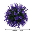 Uanit Artificial Plants for Indoor Fake Flower Ball Silk Flowers Artificial Boxwood Balls Plants