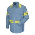 thumbnail image 1 of Bulwark B24430258 Enhanced Visibility Uniform Shirt - Light Blue - 3XL, 1 of 6