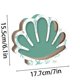 thumbnail image 3 of Organizador decorativo de madera con diseño de concha marina natural, con temática playera, para joyas, baratijas y decoración del hogar, 3 of 6