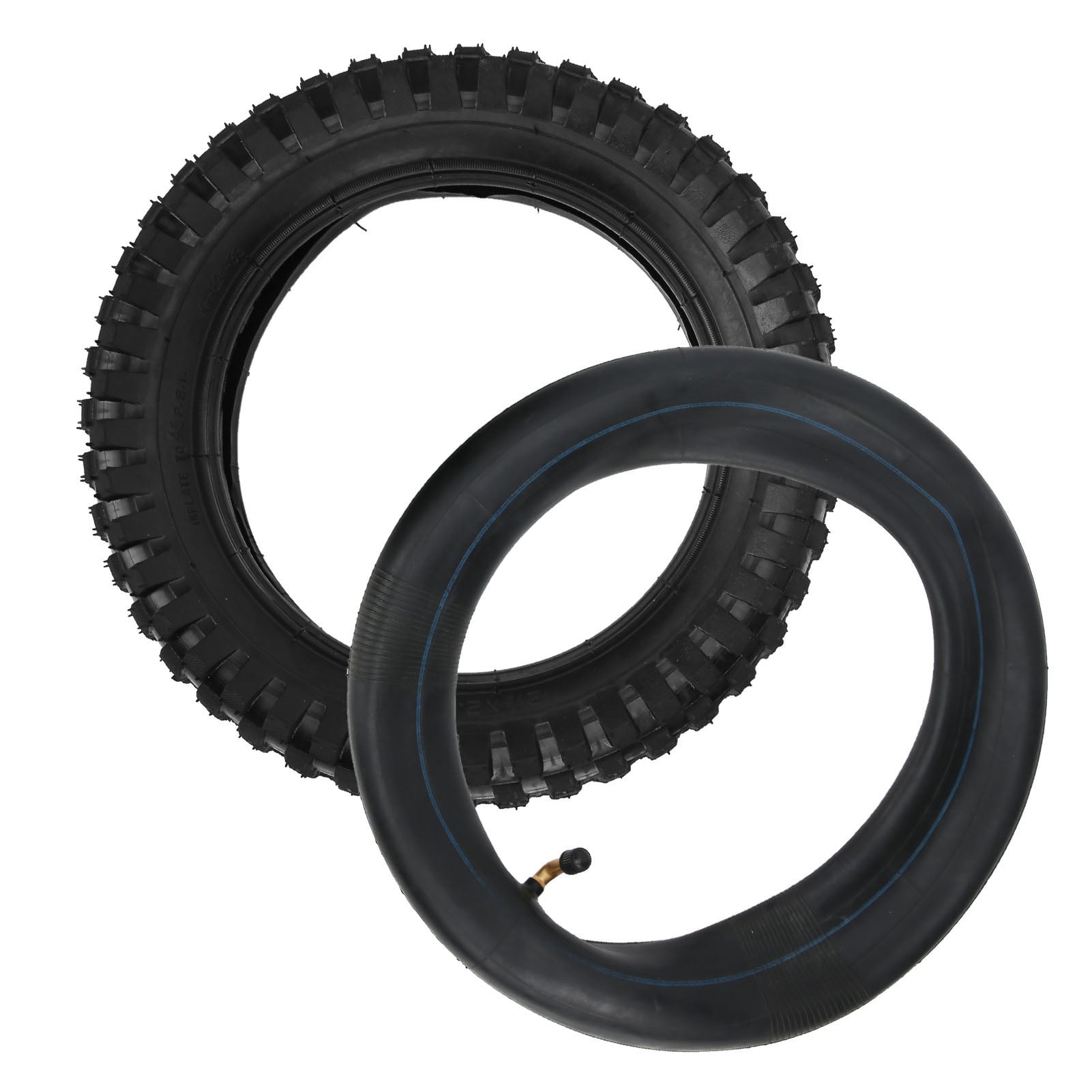 Qiilu Rubber Tire E Bike Tire 12 1 2x2.75 Electric Bicycle Tire And Inner Tube Replacement Inflatable Rubber Tire Tire And Inner Tube Walmart