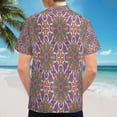 thumbnail image 6 of High Quality Hawaiian Shirts for Men Short Sleeve Aloha Beach Shirt Floral Summer Casual Button Down Shirts Blouses X539C7, 6 of 7
