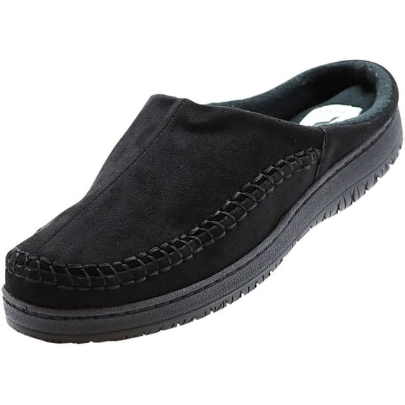 Norty Men's Indoor Outdoor Scuff Clog Slippers Comfortable, Stylish Runs One Size Small