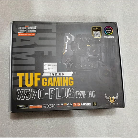 FOR For Desktop Motherboard X570-PLUS WI-FI Socket AM4 DDR4 128GB For R5 2600E 9 3900X