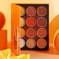 thumbnail image 3 of 15 Shades Golden Yellow Orange Professional Makeup Eyeshadow Palette, Highly Pigmented Blending Warm Makeup Fall Eyeshadow Palette, 3 of 6