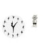 thumbnail image 1 of Reloj De Pared Con Diseño De Bailarina Y Astronauta, Estatua De Bailarina De Ballet, Adorno De Mesa, Reloj Silencioso, Figura Creativa Y Moderna Para Cocina, Oficina Y Hogar., 1 of 8