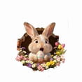 thumbnail image 2 of Easter Egg Sticker PVC Adhesive Wall and Window Decal with Bunny Design for Bathroom Decor, 2 of 2