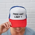 thumbnail image 6 of CafePress - Free Hat Limit 1 - Adjustable Unisex Printed Trucker Hat with Mesh Back, 6 of 10