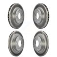 thumbnail image 1 of Genius Front Rear Coated Disc Brake Rotors Kit for Car Honda Civic KG-100912, 1 of 9