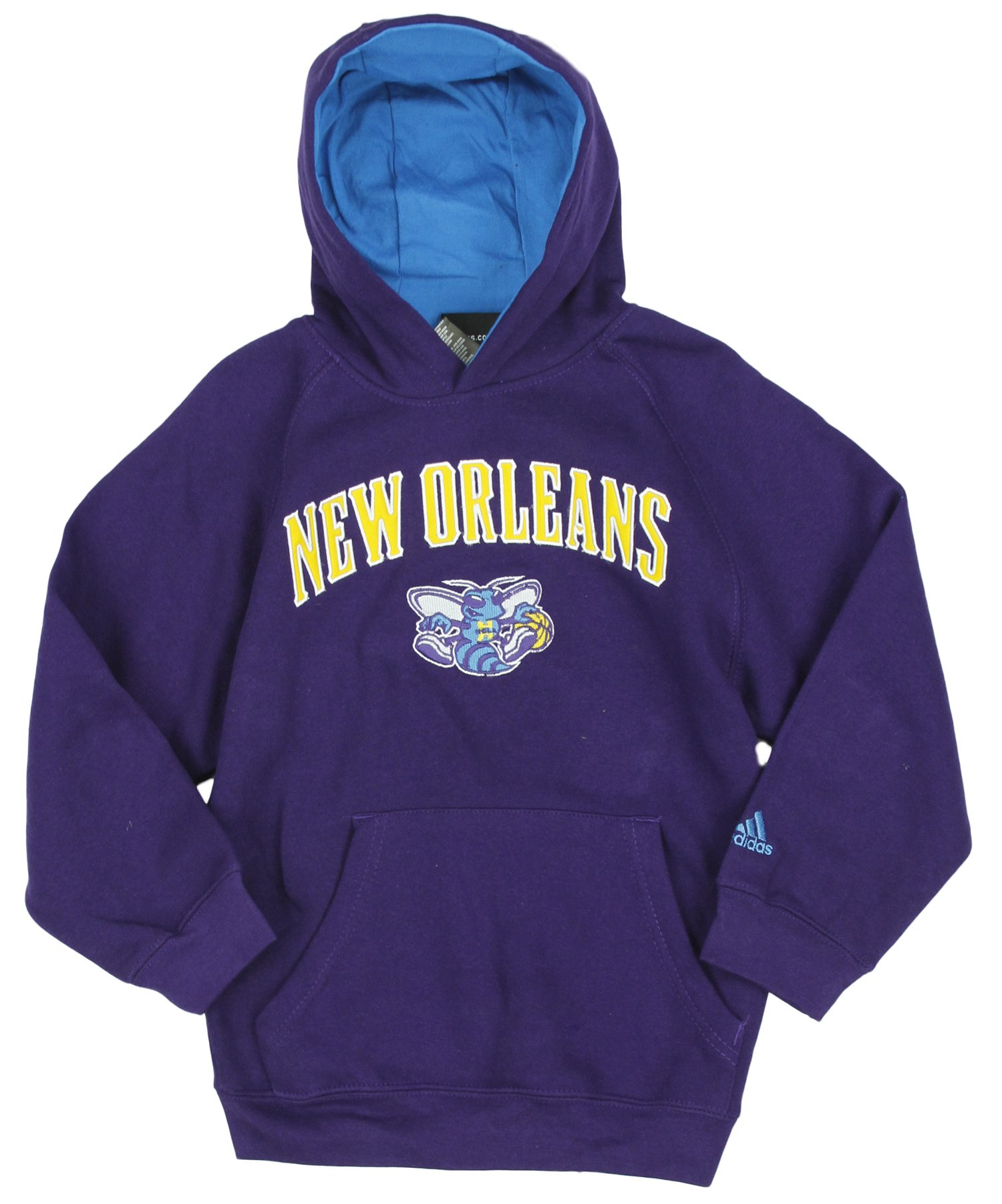 Adidas NBA Basketball Youth Boys New Orleans Pullover Hoodie