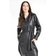 thumbnail image 4 of Vestido camisero de piel sintetica Roman Fashion Juvenil Negro M, 4 of 4