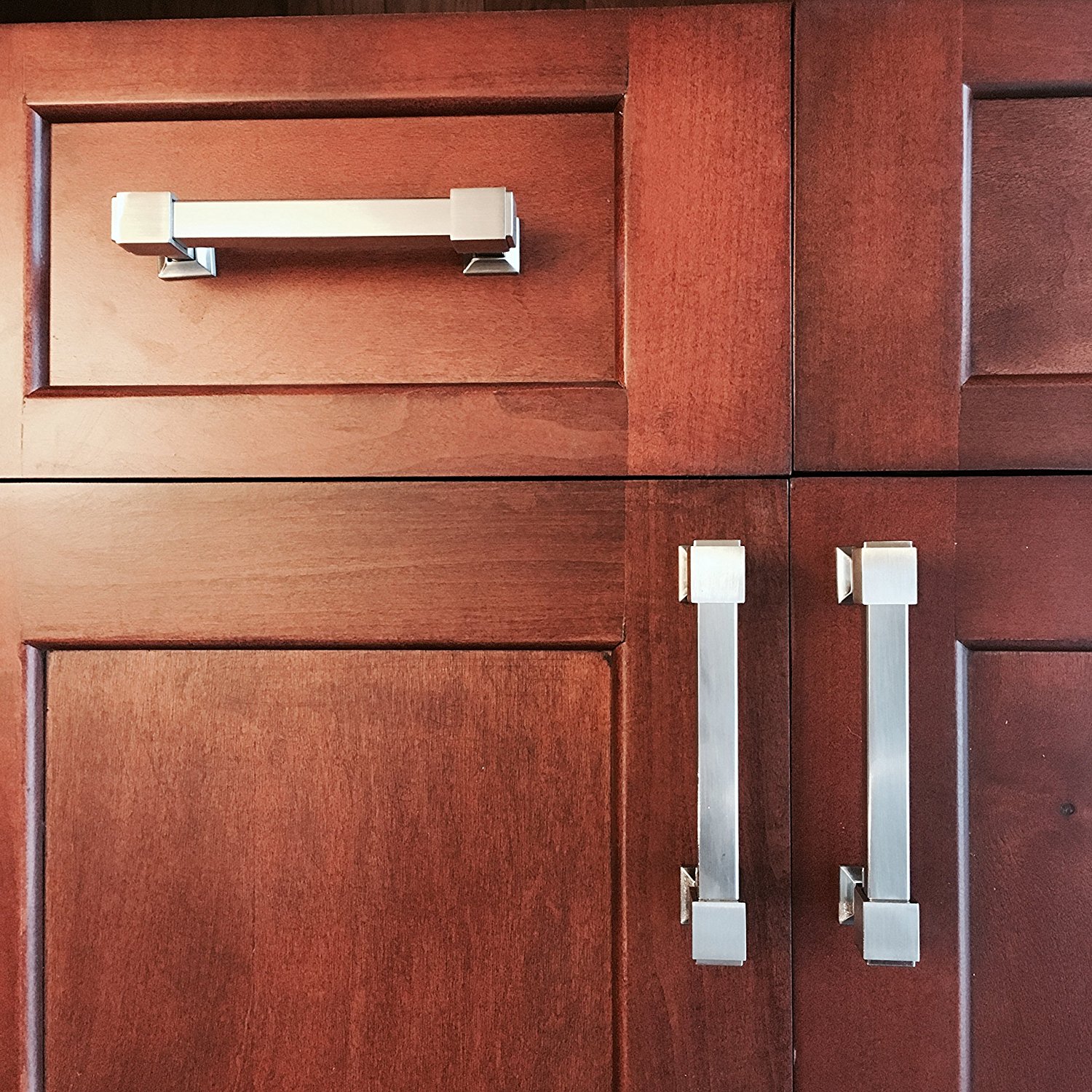 Southern Hills Brushed Nickel Drawer Pulls 4 Inch Ing Southern Hills Brushed Nickel Drawer Pulls 4 Inch Ing Pack Of 5 Handles Satin Kitchen Cabinet Shkm010 Sn