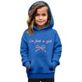 thumbnail image 2 of Chandail en Molleton à Manches Longues pour Filles Imprimé à Capuche Col Rond Mignon Chandail Coupe Décontractée Vêtements d'Hiver pour Filles 9-10 Ans, 2 of 3