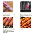 thumbnail image 4 of Hot Dog Pan, Full Oil Filter  Design 8 Grids Sausage Grill Pan Multipurpose Thickened Aluminum Prevent Stick Safe  for Camping, 4 of 8