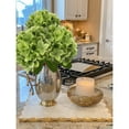 thumbnail image 4 of 3 Pcs Artificial Hydrangeas Silk Flowers 26 inch Long Stem Fake Flowers Floral Hydrangea Bouquet Green, 4 of 6