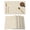 Off-White, variant on Cream Placemats Set of 2 Farmhouse Vintage Cream Solid Color Modern Place Mats Indoor Wipeable Table Mats Washable Cloth Dining Table Placemats for Kitchen Holiday Party Home Decor 13x19 Inch
