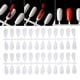 thumbnail image 5 of Uñas postizas planas, puntas para uñas postizas, puntas para uñas postizas, puntas para uñas de cobertura total, diseño elevado, 5 of 9