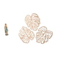 thumbnail image 1 of Estatua de María, figura decorativa de madera con hojas de palma, adorno de resina, ideal para el hogar, la oficina, o el jardín., 1 of 8