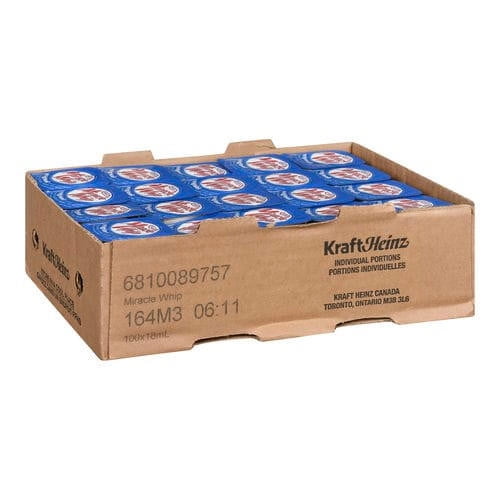 Kraft Dressing Mayonnaise Miracle Whip Portion 0.63 oz (0.04 lbs)