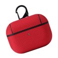 thumbnail image 2 of Reemplazo del protector de la caja del auricular de Bluetooth impermeable de nylon de la cubierta del auricular para Airpods Pro, rojo Scienceny EL001782-04, 2 of 2