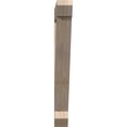 thumbnail image 2 of Ekena Millwork 5 1/2"W x 44"D x 48"H Traditional Slat Smooth Bracket, Douglas Fir, 2 of 4