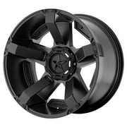 XD Series by KMC Wheels Rs2 18X9 6X135.00/6X139.70 Matte Black W/ Accents (30 Mm) Wheel Rim