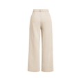 thumbnail image 5 of ManxiVoo Womens Straight Leg Corduroy Pants In A Wide Relaxed Fit For Autumn And Winter Casual Style Featuring Practical Pockets And A Long Silhouette L Size Beige, 5 of 7